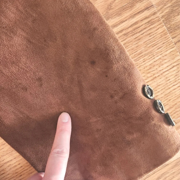 GUC Men's Gratis Sportswear 100% Leather Jacket, Size 44 - Picture 4 of 13